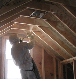 Cedar Rapids IA attic spray foam insulation